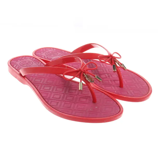 Slides, in Red, Tory Burch
