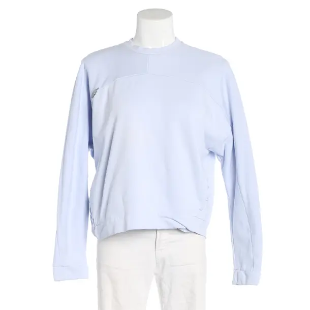 Sweatshirt, in Hellblau, Baumwolle, Max Mara