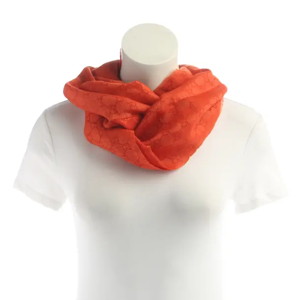 Tuch, in Orange, Wolle, Gucci