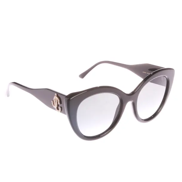 Sonnenbrille, in Schwarz, Kunststoff, Jimmy Choo