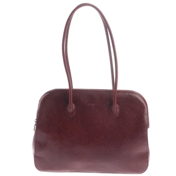 Shoulder Bag, in Red, Leather, Furla