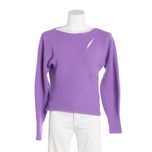 Jumper, in Purple, Wool, Marc Cain