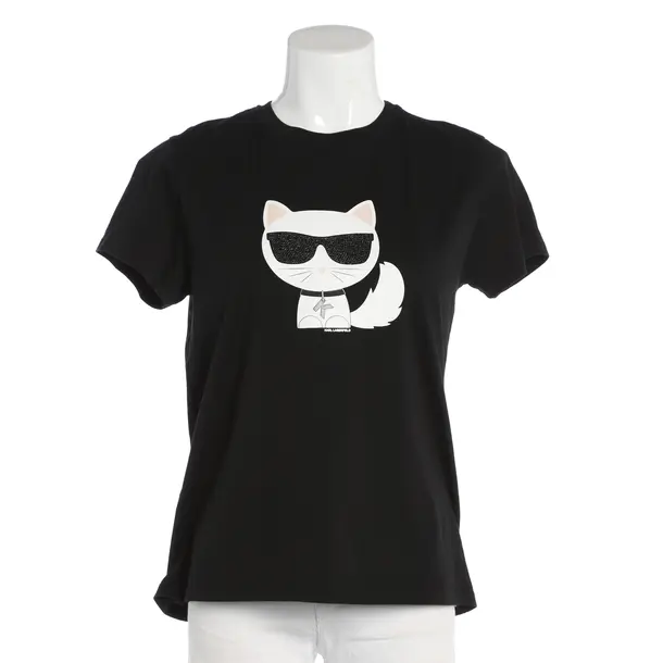 Shirt, in Black, Cotton, Karl Lagerfeld