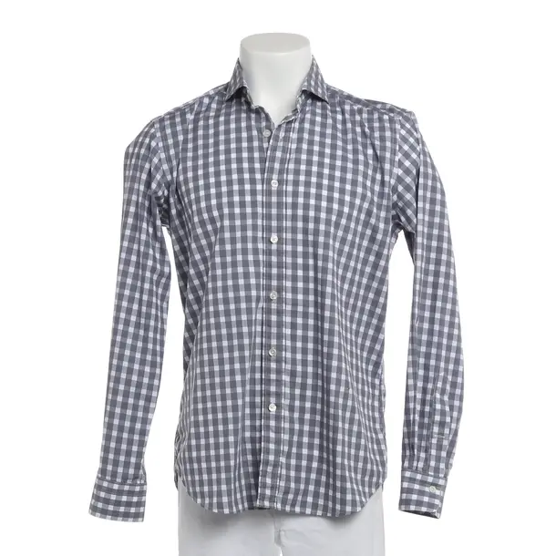 Shirt, in Gray, Cotton, Robert Friedman