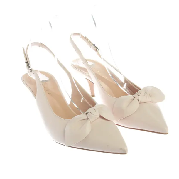 Slingbacks, in Cream, Unützer