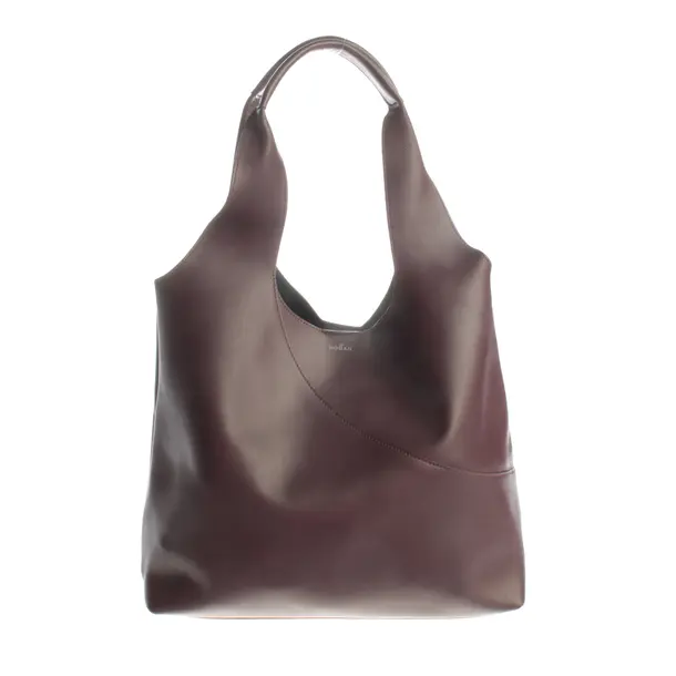 Hobo Bag, in Bordeaux, Leder, Hogan