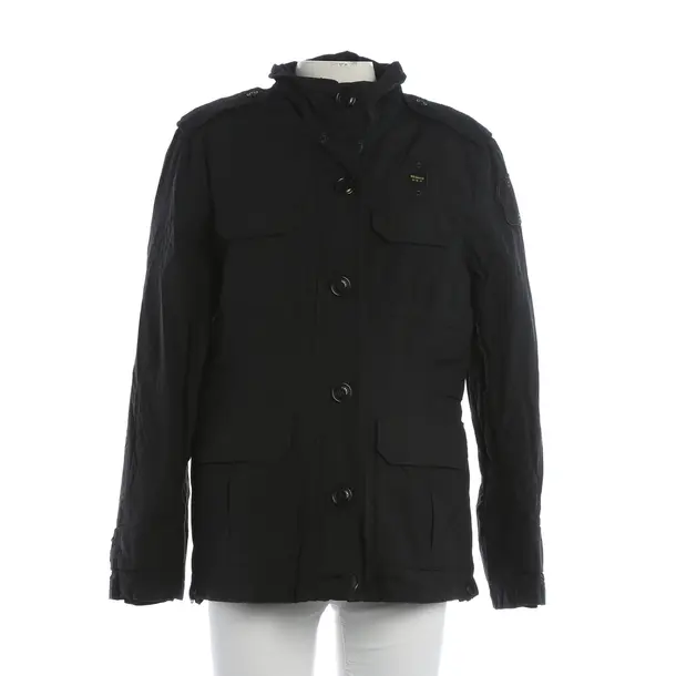 Übergangsjacke, in Schwarz, Polyimid, Blauer USA