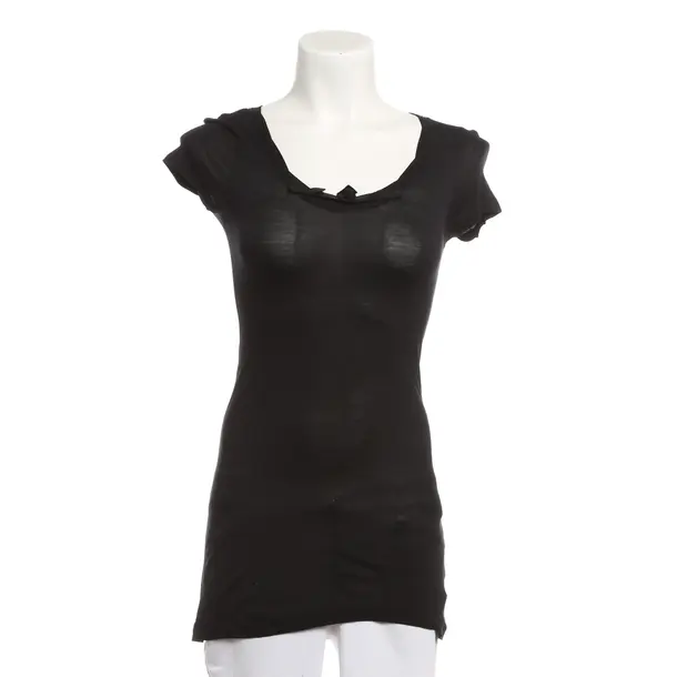 Shirt, in Black, Viscose, Emporio Armani