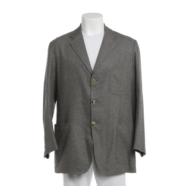 Blazer, in Gray, Cashmere, Kiton