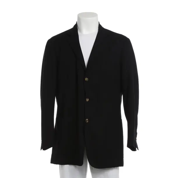 Blazer, in Black, Cashmere, Kiton
