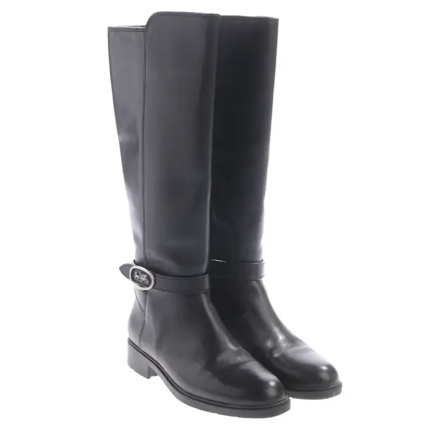 Stiefel, in Schwarz, Coach