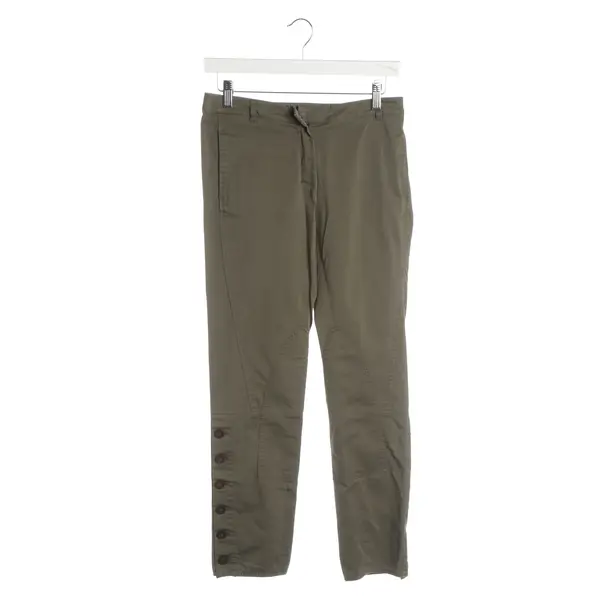 Hose, in Grün, Baumwolle, Max Mara