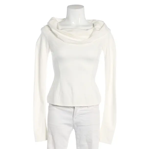 Long Sleeve Shirt, in Cream, Viscose, Dorothee Schumacher