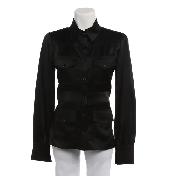 Bluse, in Schwarz, Triacetat, Dorothee Schumacher