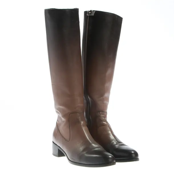 Stiefel, in Braun, Prada