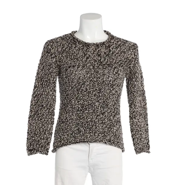 Wollpullover, in Dunkelbraun, Wolle, Prada Linea Rossa