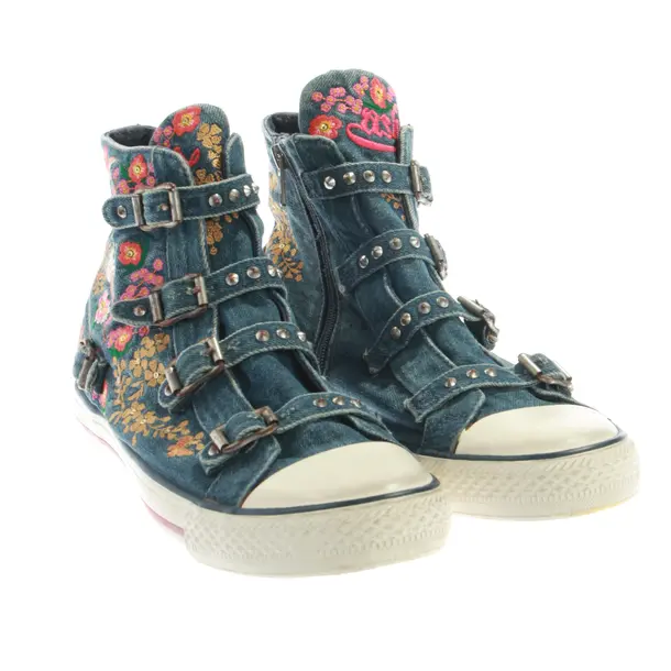 High-Top Sneakers, in Multicolored, Ash