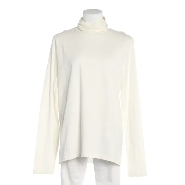 Long Sleeve Shirt, in Cream, Cotton, Jil Sander