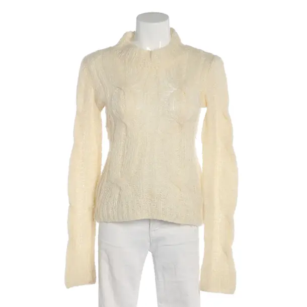 Jumper, in Cream, Wool, Strenesse