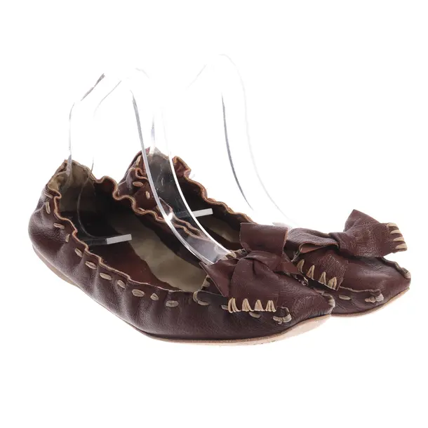 Ballerine, in Marrone, Miu Miu