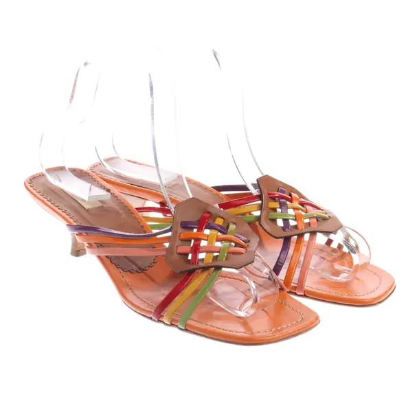 Heeled Sandals, in Multicolored, Prada