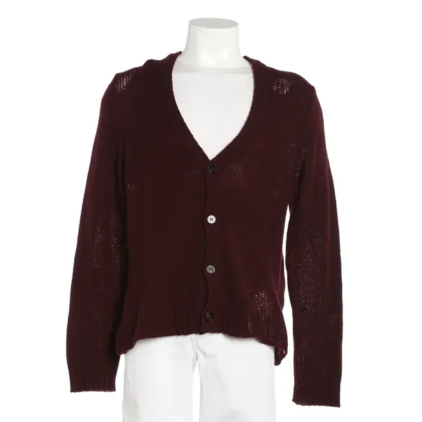 Cardigan, in Bordeaux, Wool, Maison Martin Margiela
