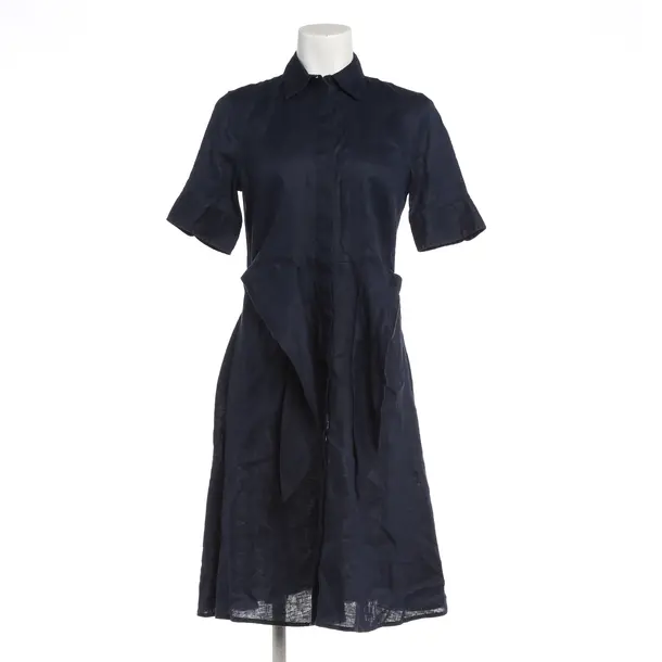 Kleid, in Blau, Leinen, Ralph Lauren Black Label