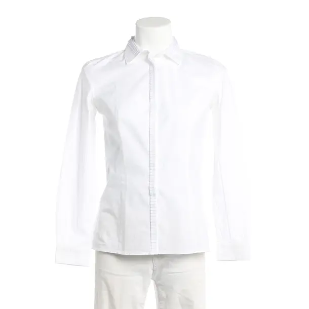 Blouse, in White, Cotton, Hugo Boss Red Label