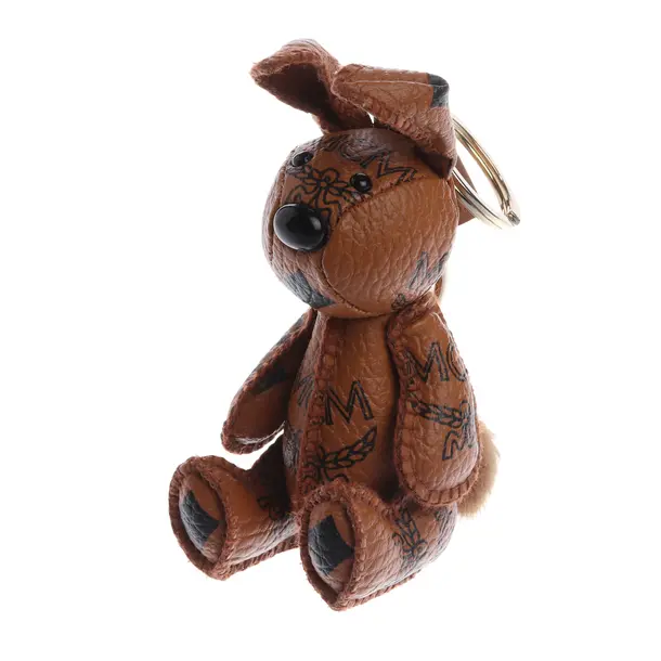 Keyring, in Brown, Leather, MCM