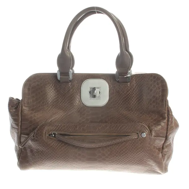 Handbag, in Brown, Leather, Longchamp