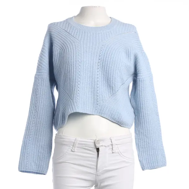 Jumper, in Light Blue, Linen, Maje