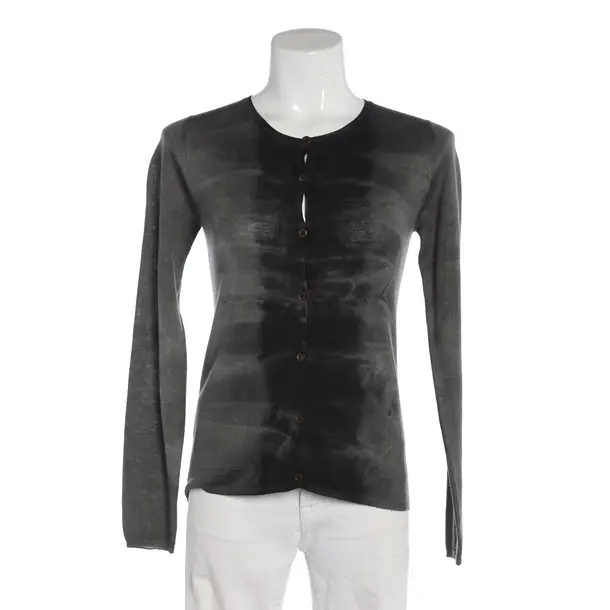 Strickjacke, in Dunkelgrau, Wolle, Prada