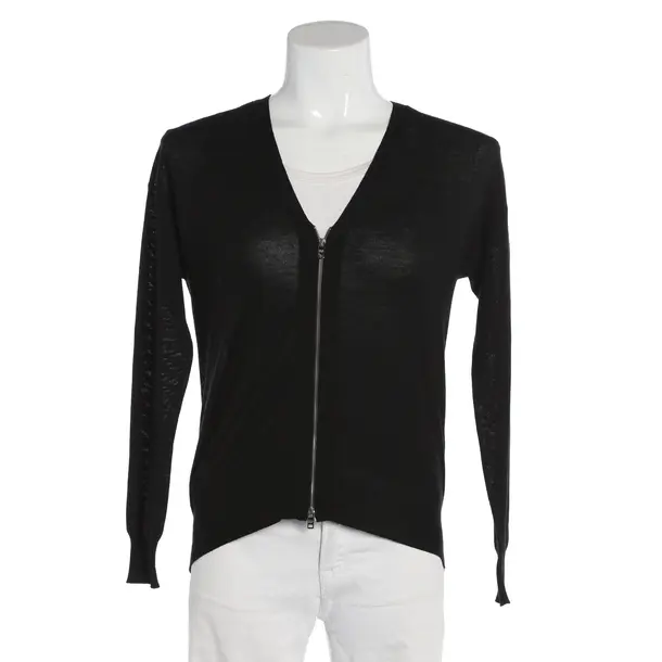 Cardigan, in Nero, Cotone, Prada