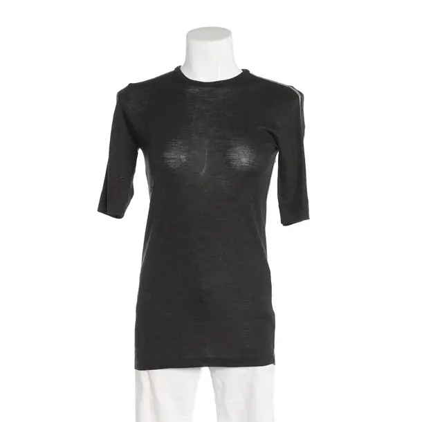 Shirt, in Grau, Wolle, Brunello Cucinelli