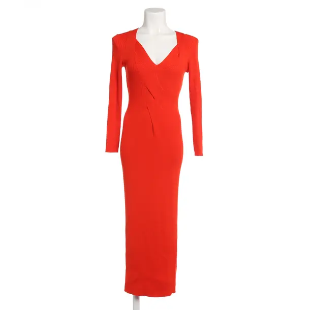 Cocktail Dress, in Dark Orange, Viscose, Hugo Boss