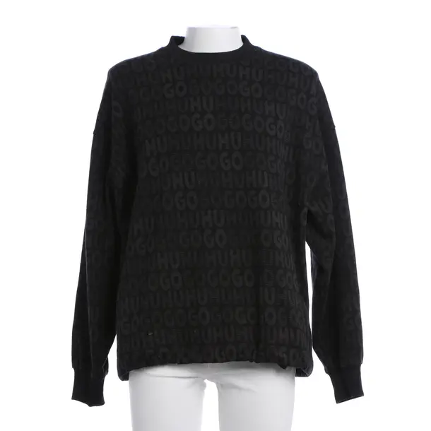 Felpa, in Grigio scuro, Cotone, Hugo Boss Etichetta Rossa