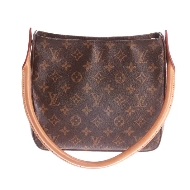 Shoulder Bag, in Brown, Canvas, Louis Vuitton