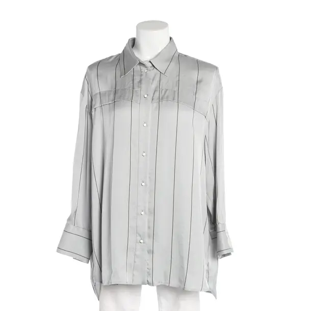 Blouse, in Gray, Acetate, Marc Cain