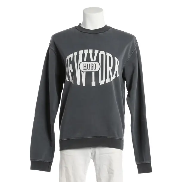 Sweatshirt, in Hellgrau, Baumwolle, Hugo Boss Red Label