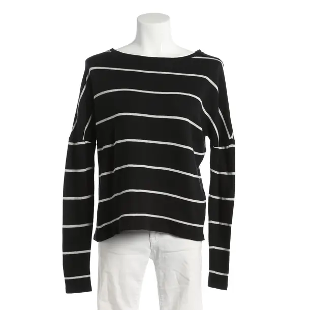 Long Sleeve Shirt, in Black, Cotton, Juvia