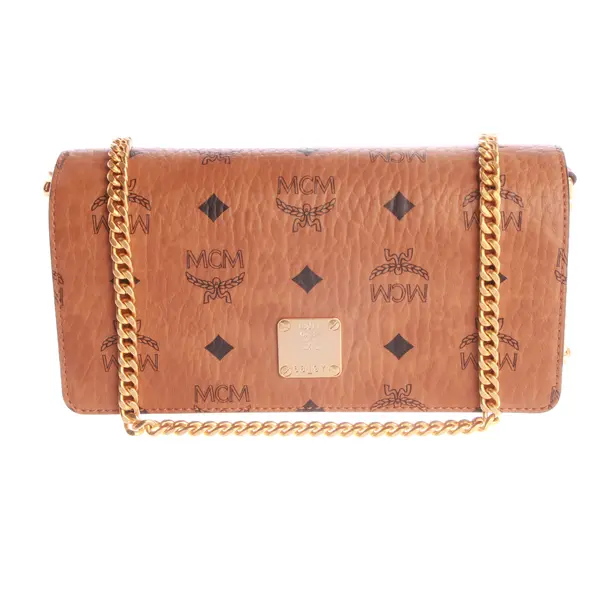 Borsa a cinture a tracolla, in Marrone, Pelle, MCM