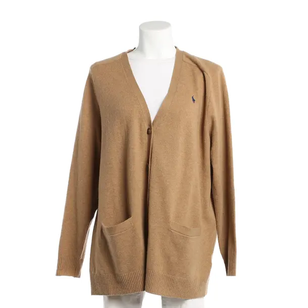 Strickjacke, in Camel, Wolle, Polo Ralph Lauren