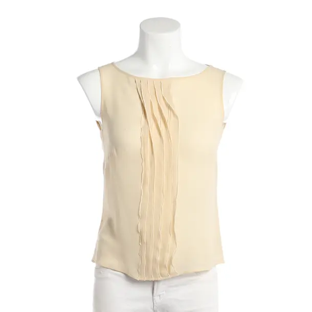 Top, in Cream, Viscose, Escada
