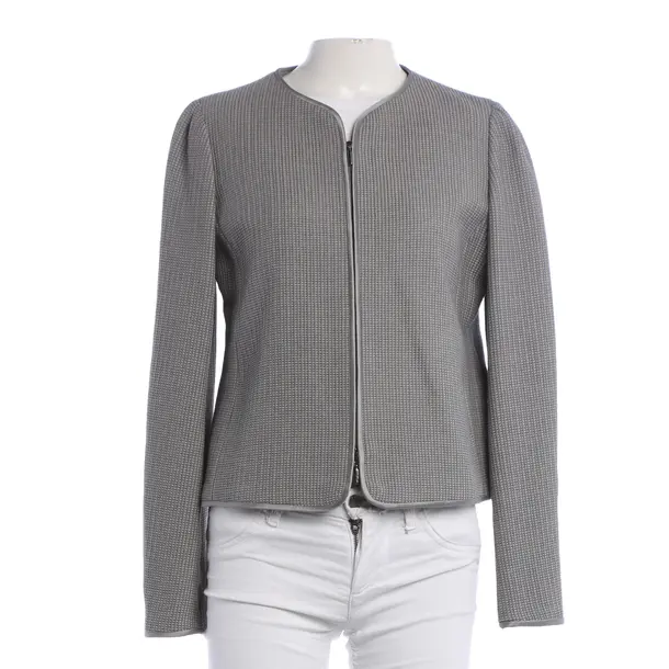 Blazer, in Gray, Cotton, Armani Collezioni