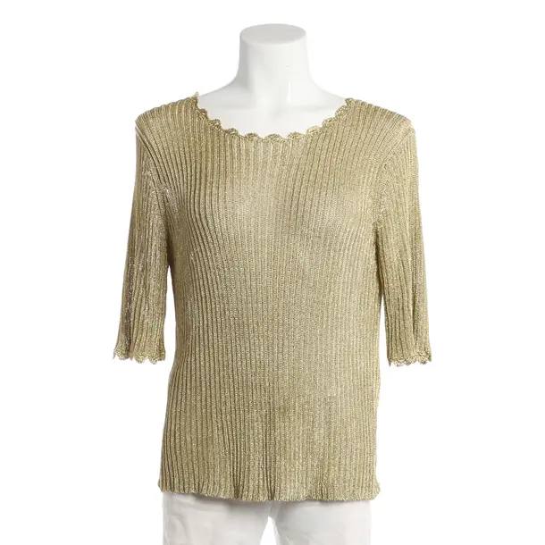 Blouse, in Gold, Viscose, Ganni