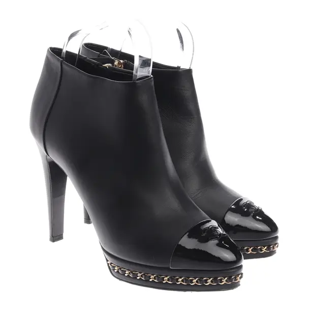 Ankle Boots, in Black, Chanel