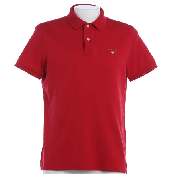 Polo Shirt, in Red, Cotton, Gant
