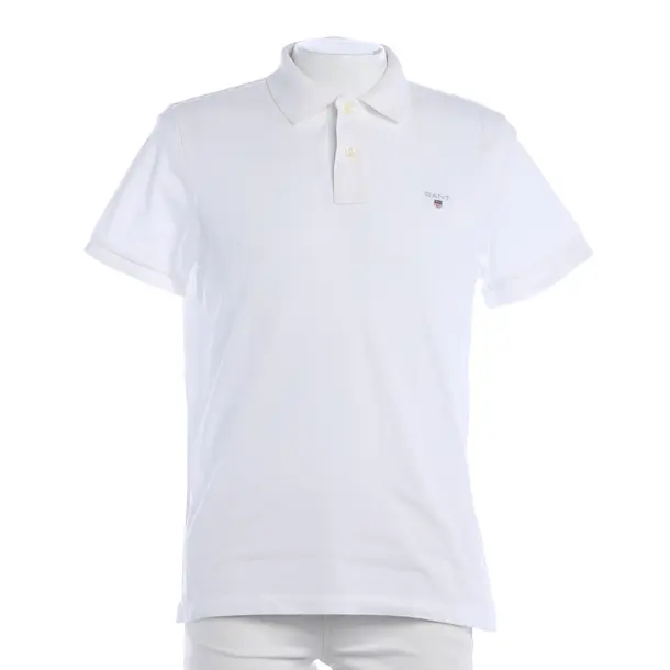 Polo Shirt, in White, Cotton, Gant
