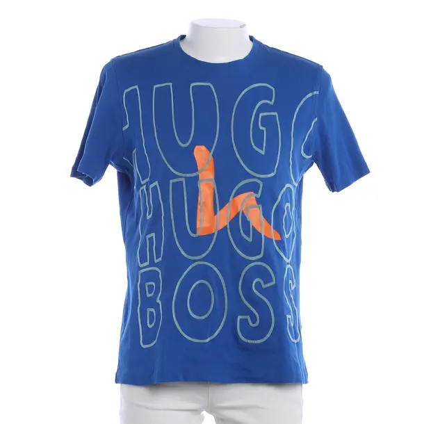 T-Shirt, in Blue, Cotton, Hugo Boss Red Label