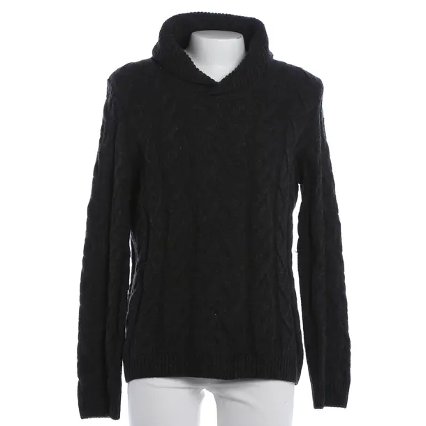 Jumper, in Dark Gray, Wool, Hugo Boss Red Label